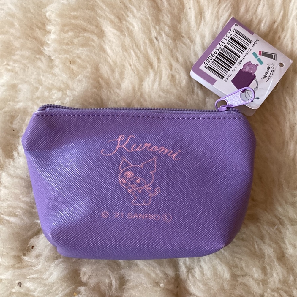 FREE with $30 Purchase! 💜Kuromi Pouch and Hair Clip Bundle - Picture 3 of 5